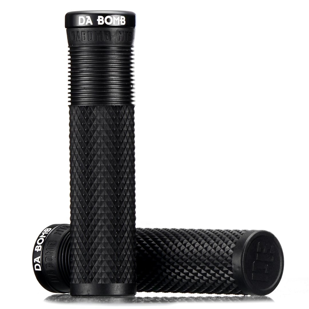 DA BOMB DOWNHILL ENDURO BIKE GRIPS HOLY SHIT 3.0